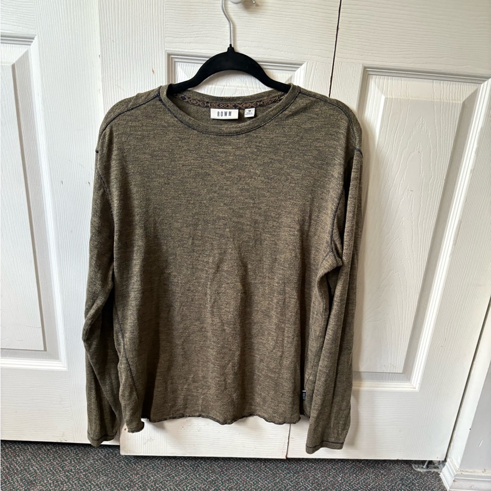 Khaki Long Sleeve Top